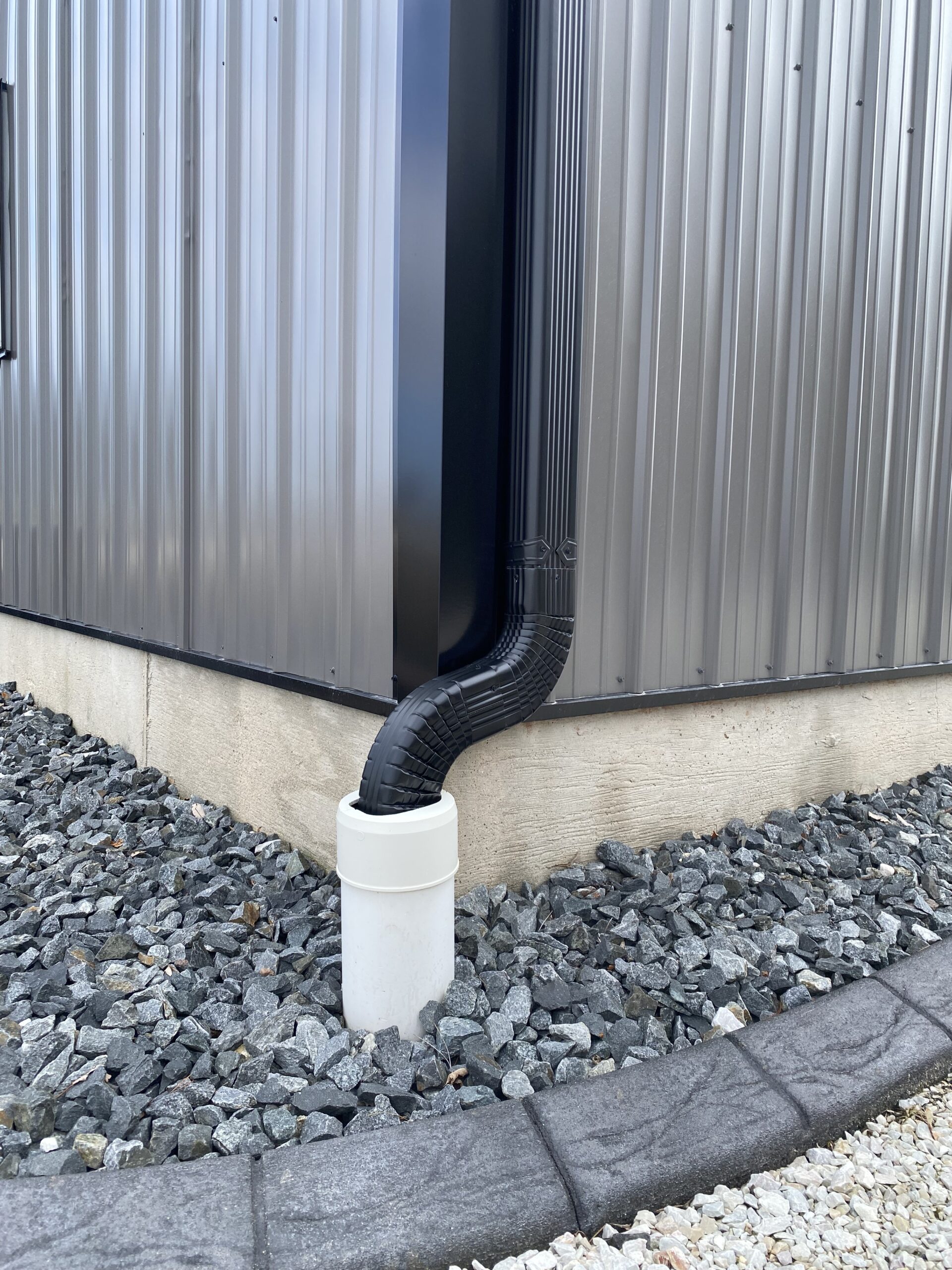 Downspout Burial